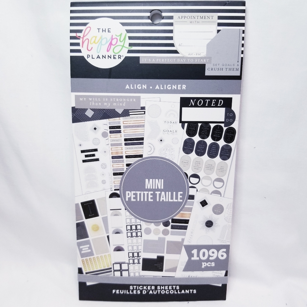 The Happy Planner Align Mini Sticker Book